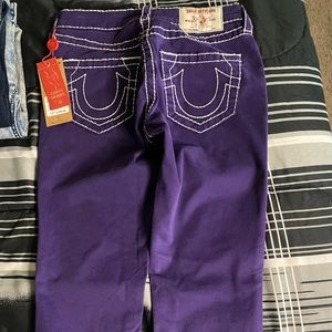 Purple True Religion Jeans